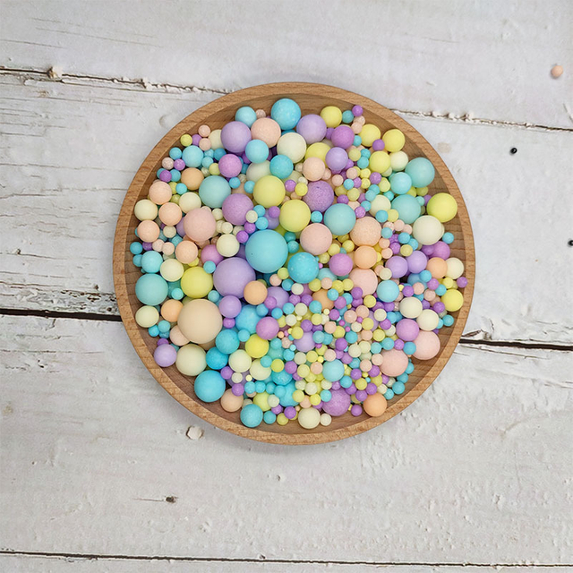 Décoration de gâteau en perles comestibles