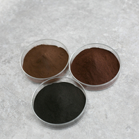 Poudre de couleur caramel